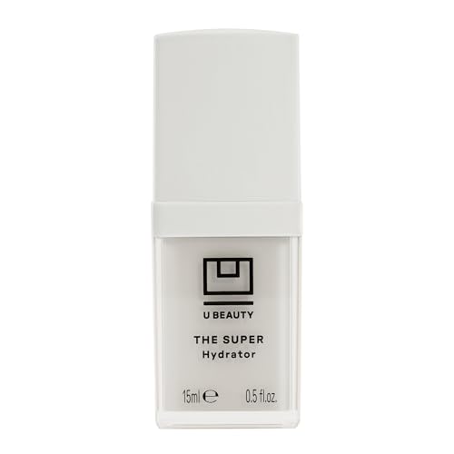 U Beauty The SUPER Hydrator - Mega-Dose Skin Hydrator and Hyaluronic Acid Moisturizing Cream with Peptides and Grapeseed Oil for Supple, Smooth, and Softer-Looking Skin For Up To 48 Hours - 0.5 fl oz