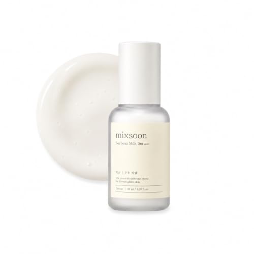 mixsoon Soybean Milk Serum - Milk Moisturizer, Face Milk, Hydrating and Firming for Face, Nourishing Formula for Smooth Skin 50ml / 1.69 fl.oz. Korean Glass Skin Care
