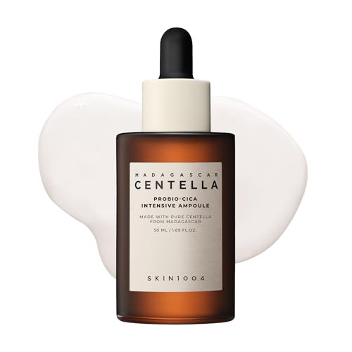 SKIN1004 Probio Cica Intensive Ampoule, Centella Serum for Face with Ceramide, Facial Serum for Nourishing & Soothing, Centella Ampoule for Skin Barrier Support, Korean Skin Care, 1.69fl.oz / 50ml