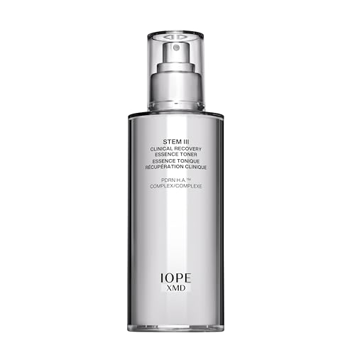 IOPE XMD Stem III Clinical Recovery Essence Toner - Hydrating & Soothing Face Prep - Pre-Treatment Inspired Formula to Balance and Calm Skin - with PDRN and Hyaluronic Acid - 5.07 fl. oz.