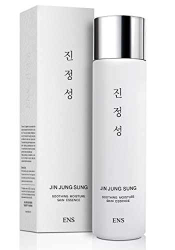 JIN JUNG SUNG Soothing Essence Serum 5 Oz – Non-Sticky Lightweight Hydrating Moisturizer for Oily, Dry & Sensitive Skin | 7 Hyaluronic Acids, Beta-Glucan, Niacinamide | Korean Skincare for Men & Women