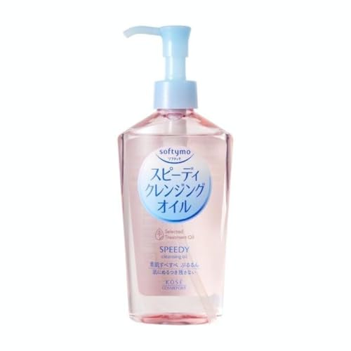 KOSE Softymo Speedy Cleansing Oil Bottle 230ml Makeup Remover Japan Direct Import