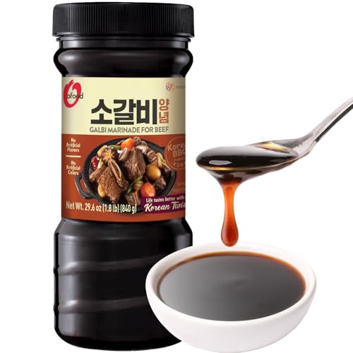 Korean Food O'Food BBQ Galbi Marinade Sauce Sweet and Savory 29.6oz 840g