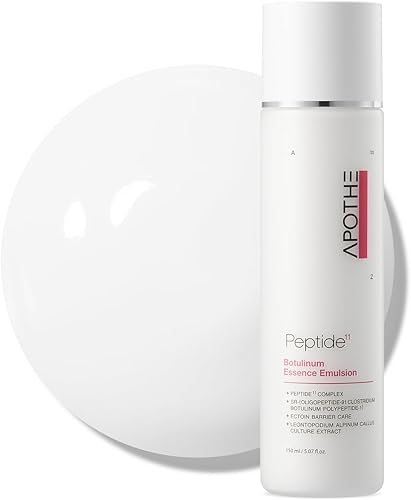 APOTHE Peptide Essence Emulsion, Korean Face Serum with 11 Botulinum P — Build quality and design details up close