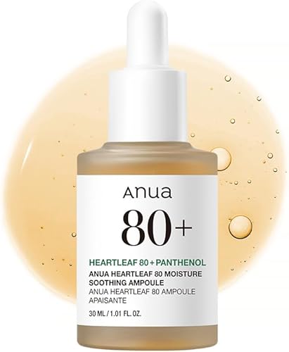 Anua Heartleaf 80 Soothing Ampoule, Hydrating Facial Serum for Glass S — Real-world performance testing in action