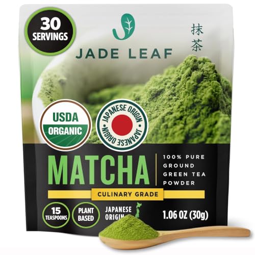 Jade Leaf Matcha Powder, Organic Culinary Grade, 30g / 1.06oz