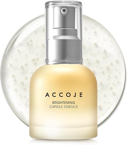 ACCOJE Brightening Capsule Essence Facial Serum with Niacinamide, Hydr — Build quality and design details up close