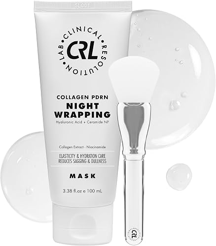 Clinical Resolution PDRN Collagen Night Wrapping Mask, All-In-One Nour — Build quality and design details up close