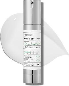 VT COSMETICS CICA Reedle Shot 300, Advanced Night Exosome, Microneedling Serum, Centella A