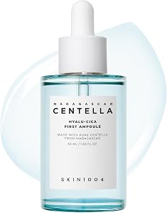 SKIN1004 Hyalu-Cica First Ampoule, Korean Serum for Face with Hyaluronic Acid & Centel