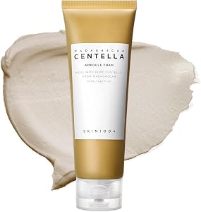 SKIN1004 Madagascar Centella Ampoule Foam, 4.23 fl.oz, Korean Face Cleanser & Makeup R
