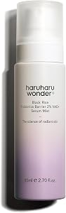 haruharu Wonder Black Rice Probiotics 2% NAD+ Serum Mist, Ultra-Fine Mist, Hydrating &