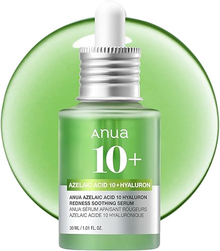 Anua Azelaic Acid 10 Hyaluron Redness Soothing Serum, Facial Serum for — Our hands-on testing setup for differences between luxury