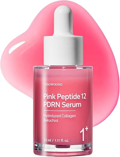 TOSOWOONG Pink Peptide 12 PDRN Serum With Salmon DNA PDRN 10,320ppm, 1 — Our recommended configuration for best results