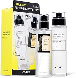 COSRX Snail Mucin 96% Peptide Booster Set - Amazon Exclusive - Korean Skin Care, Gift Sets