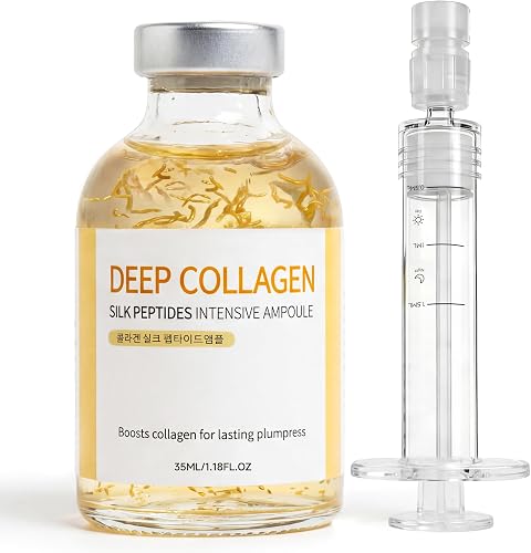 Deep Collagen Serum Silk Peptide Ampoule, Korean Anti Aging Serum for — Our hands-on testing setup for la mer vs la prairie